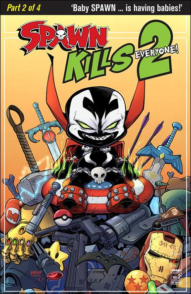 Spawn Kills Everyone! 2 issue 2 Todd McFarlane Standard Cover