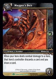 World of Warcraft: Through the Dark Portal (Base Set) card 256 Mugger's Belt