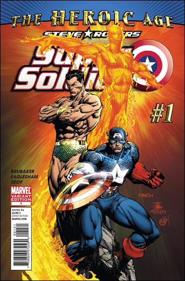 Steve Rogers: Super-Soldier issue 1-B David Finch 1:50 Cover