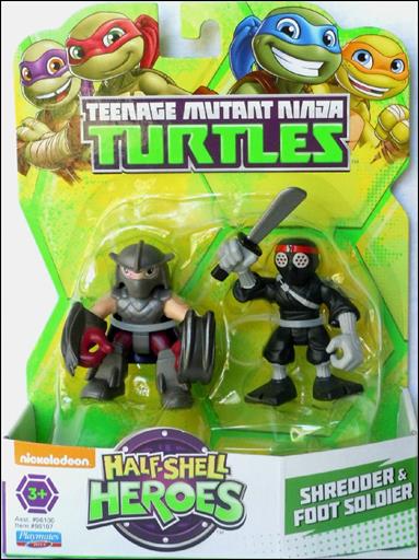Teenage Mutant Ninja Turtles: Half-Shell Heroes figure 7 Shredder & Foot Soldier