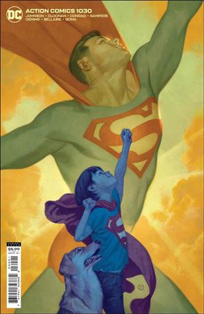 Action Comics (1938) issue 1030-B Julian Totino Tedesco Cardstock Cover