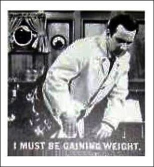 Get Smart (Base Set) card 28 I Must Be Gaining Weight.