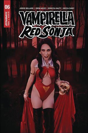 Vampirella / Red Sonja issue 6-E Cosplay Photo Cover