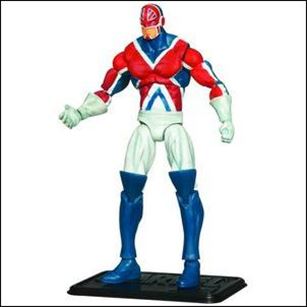 Marvel Universe (Series 2) figure 026-B Captain Britain - Loose