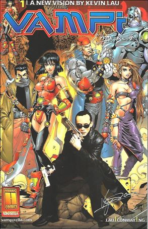 Vampi issue 1-F Kevin Lau Signed 1/150
