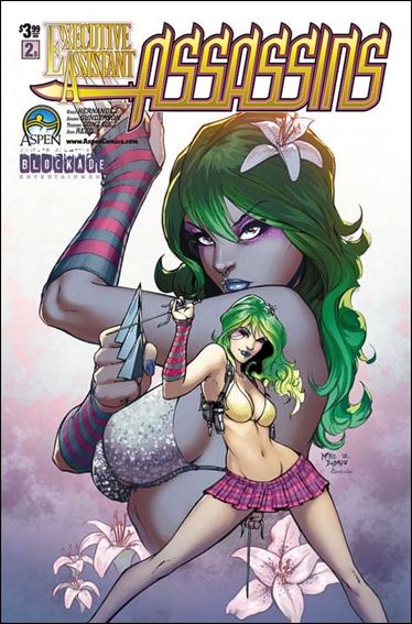 Executive Assistant: Assassins issue 2-B Mike DeBalfo Cover