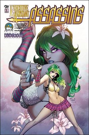 Executive Assistant: Assassins issue 2-B Mike DeBalfo Cover