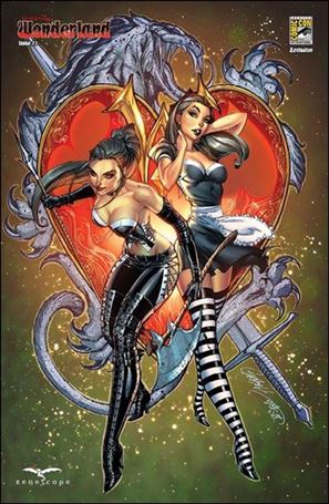 Grimm Fairy Tales Presents Wonderland issue 1-I J. Scott Campbell San Diego Comic-Con Cover 1/250