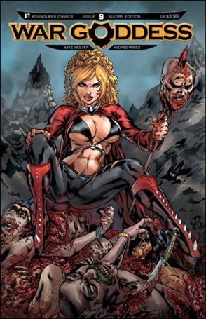 War Goddess issue 9-C Sultry Cover