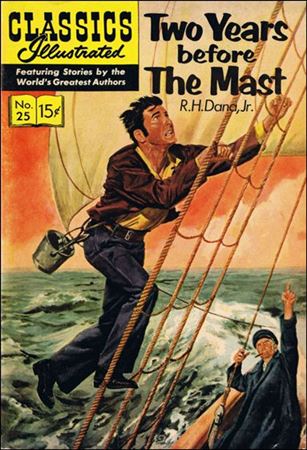 Classic Comics/Classics Illustrated issue 25-H HRN 156 - New Cover Art