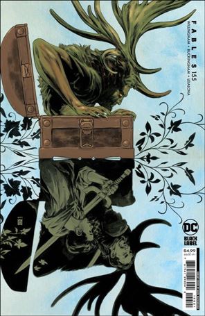 Fables issue 155-B Mark Buckingham Cardstock Cover