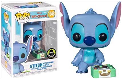POP! Disney figure 1048-B Stitch with record player (Popcultcha Exclusive)