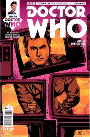 Doctor Who: The Tenth Doctor Year Three issue 6 Antonio Fuso Cover