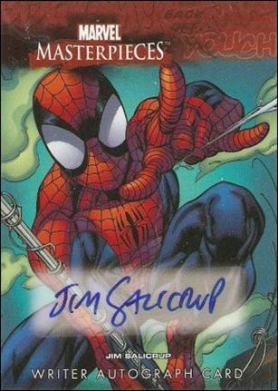 2008 Marvel Masterpieces: Series 3 (Writer Autograph Subset) card JS Jim Salicrup