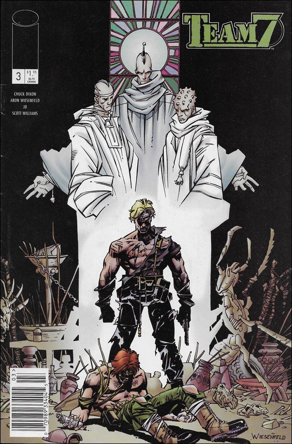 Team 7 (1994) issue 3-B Newsstand Cover