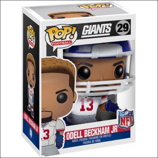 Pop! Football (NFL) figure 29 Odell Beckham Jr.