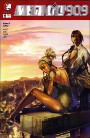 Megacity909 issue 6-B Juno Cover