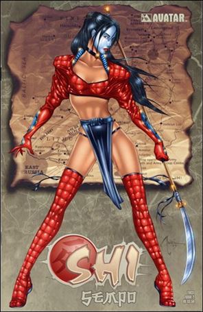 Shi: Sempo issue 2-D Billy Tucci Cover