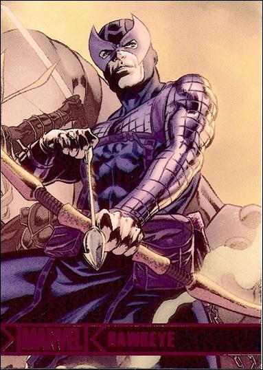 Marvel Greatest Heroes (Base Set) card 35 Hawkeye