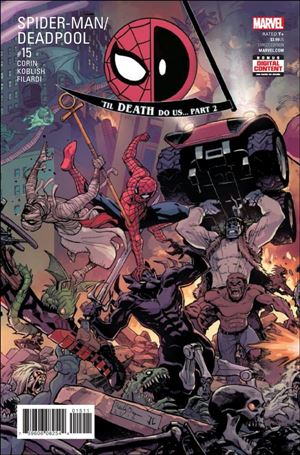Spider-Man/Deadpool issue 15 Reilly Brown Cover