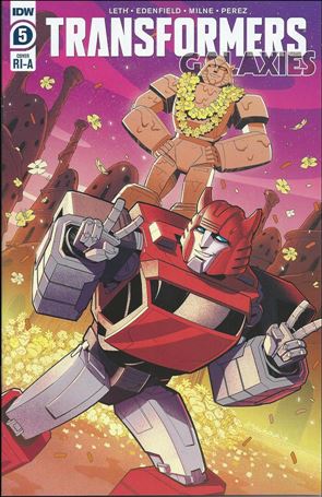 Transformers: Galaxies issue 5-C Anna Malkova 1:10 Cover