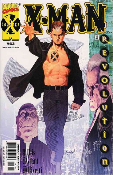 X-Man issue 63 Ariel Olivetti Cover