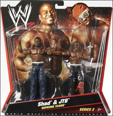 WWE 2-Packs (Series 03)  figure 3 Shad and JTG (Cryme Tyme)