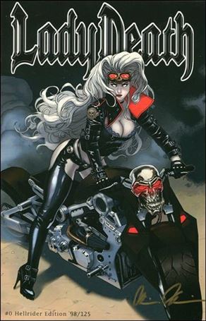Lady Death (1997) issue 0.00-CO Hellrider Edition 1/125