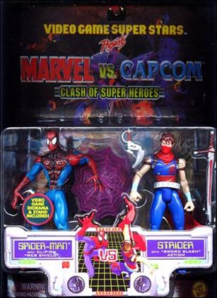 Marvel vs Capcom figure 2 Spider-Man vs Strider