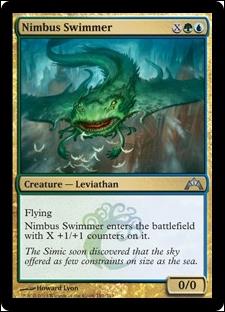 Magic the Gathering: Gatecrash (Base Set) card 181 Nimbus Swimmer