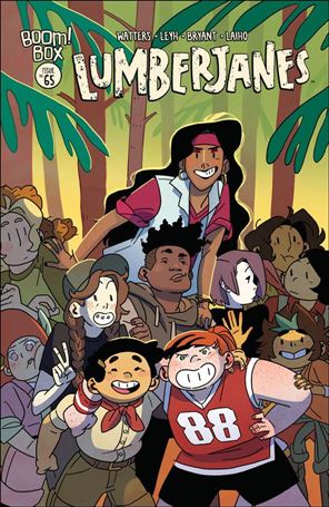 Lumberjanes issue 65 Kat Leyh Cover