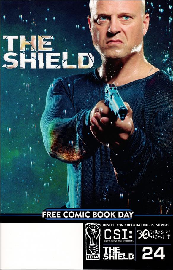 IDW Free Comic Book Day Sampler issue 1-B The Shield Cover
