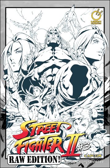Street Fighter II (2005) issue 3-D Raw Edition