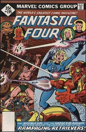 Fantastic Four (1961) issue 195-B Whitman Cover