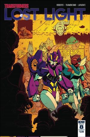 Transformers: Lost Light issue 8-B Nick Roche Cover