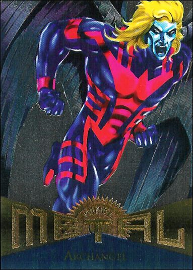Marvel Metal (Parallel Flasher Set) card 83 Archangel