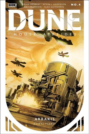 Dune: House Atreides issue 4-E Dev Pramanik Cover (2nd Printing)