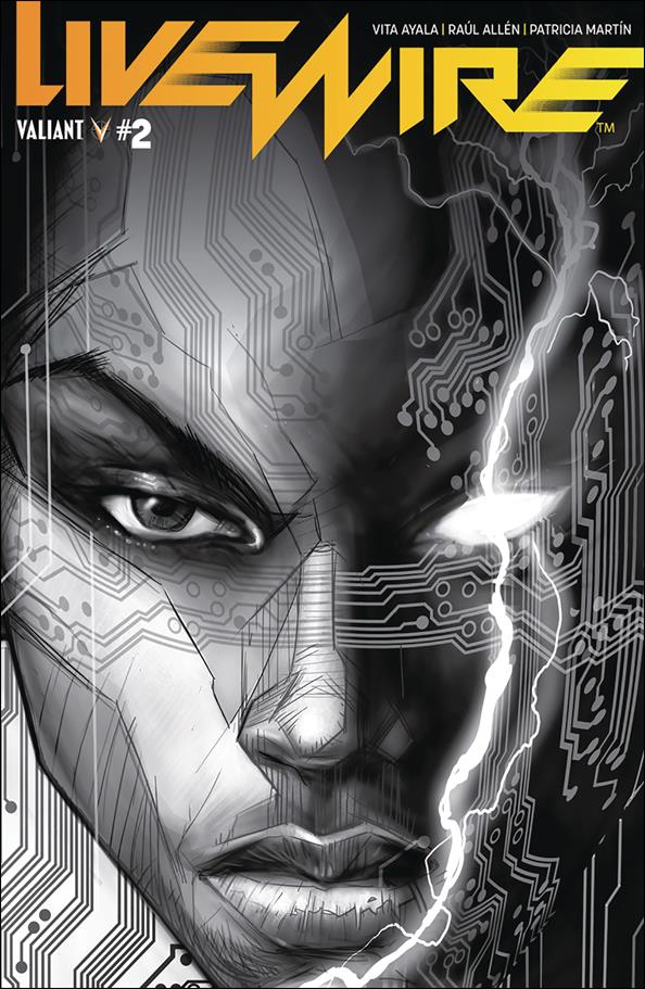 Livewire issue 2-C Adam Pollina 1:20 Black & White