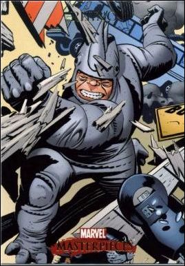 2007 Marvel Masterpieces (Base Set) card 68 Rhino