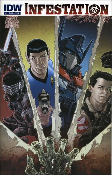 Infestation issue 1 Gabriel Rodriguez Cover