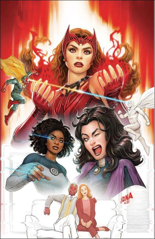 Scarlet Witch (2023) issue 3-G David Nakayama Infinity Saga Phase 4 Megacon Cover