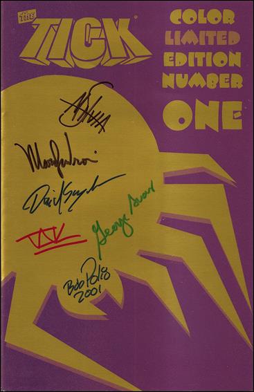 Tick Color issue 1-C Gold Limited Edition Stepping Out Cover