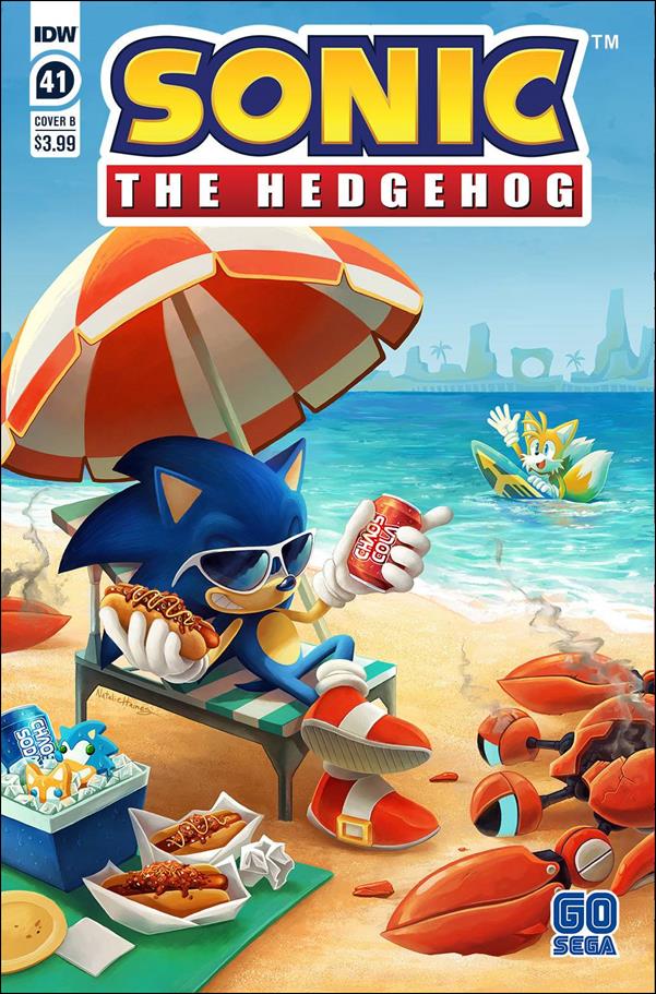 Sonic the Hedgehog (2018) issue 41-B Natalie Haines Cover