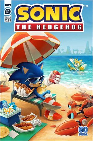 Sonic the Hedgehog (2018) issue 41-B Natalie Haines Cover