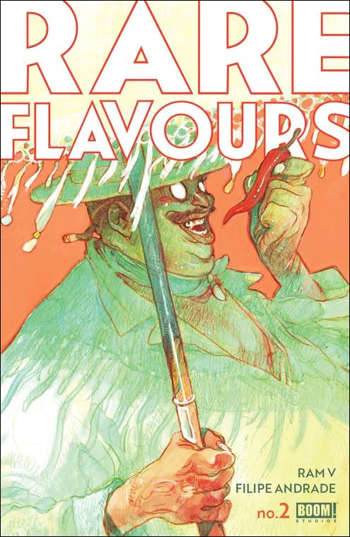 Rare Flavours issue 2 Filipe Andrade Cover