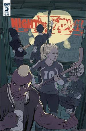 Night Owl Society issue 3-B Hugo Petrus Subscription Cover