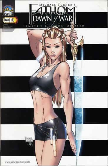 Michael Turner's Fathom: Dawn of War issue 0-B San Diego Comic-Con Cover 1/2500