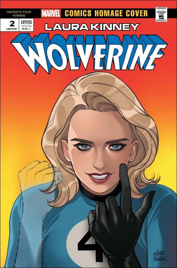 Laura Kinney: Wolverine issue 2-C Romy Jones Homage Cover