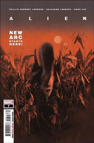 Alien (2021) issue 7 Marc Aspinall Cover