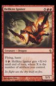 Magic the Gathering: Mirrodin Besieged (Base Set) card 65 Hellkite Igniter